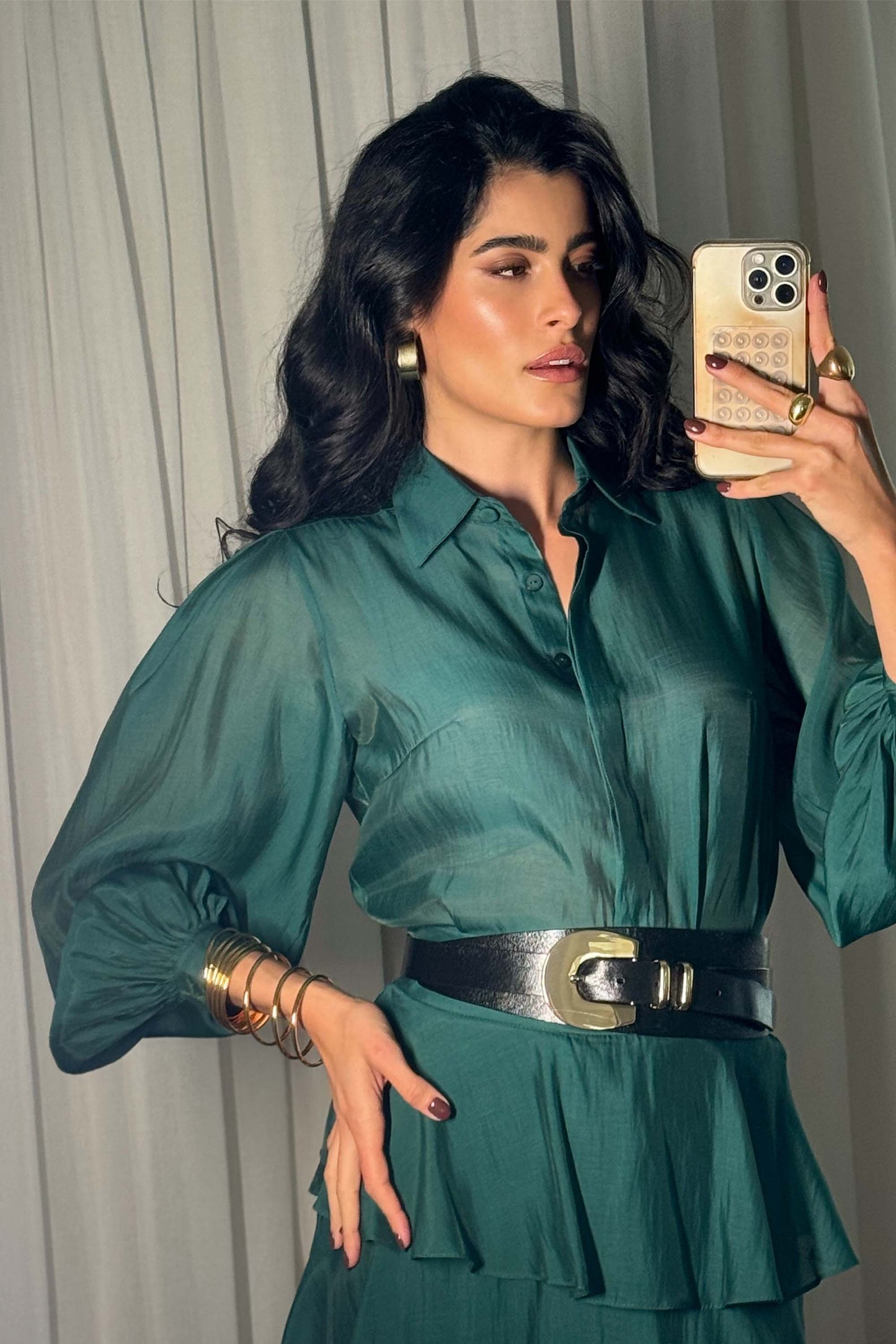 Camisa Manga Longa Brisa Verde