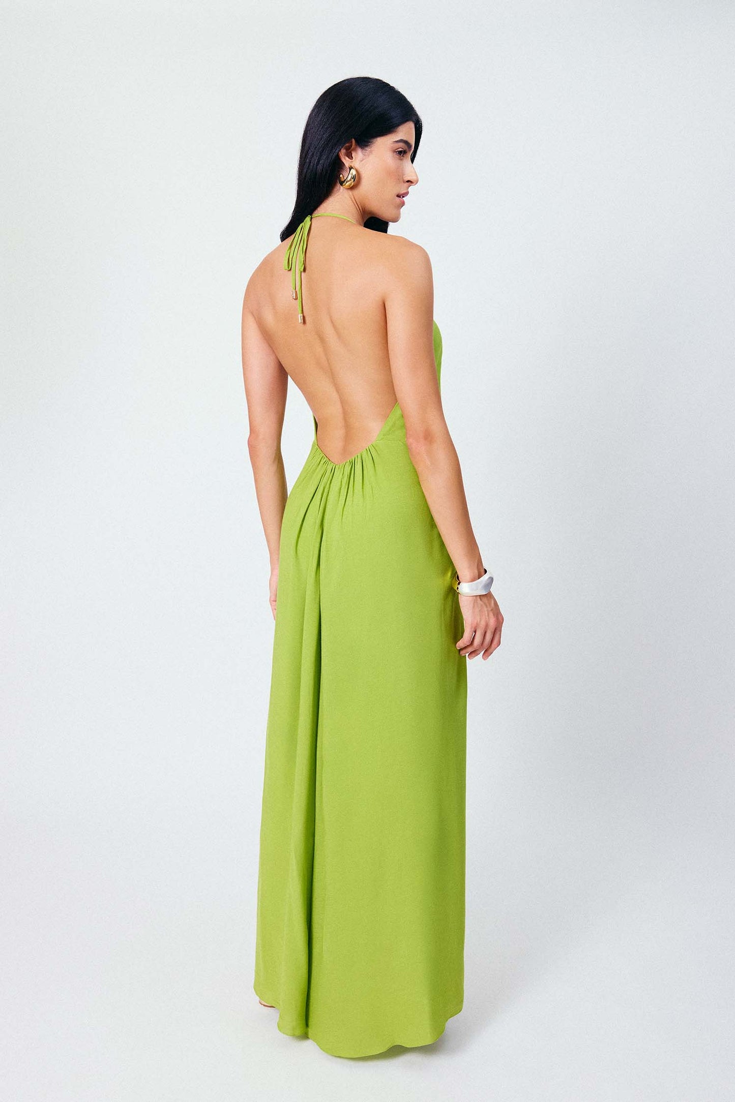 Vestido Longo Nó Gaia