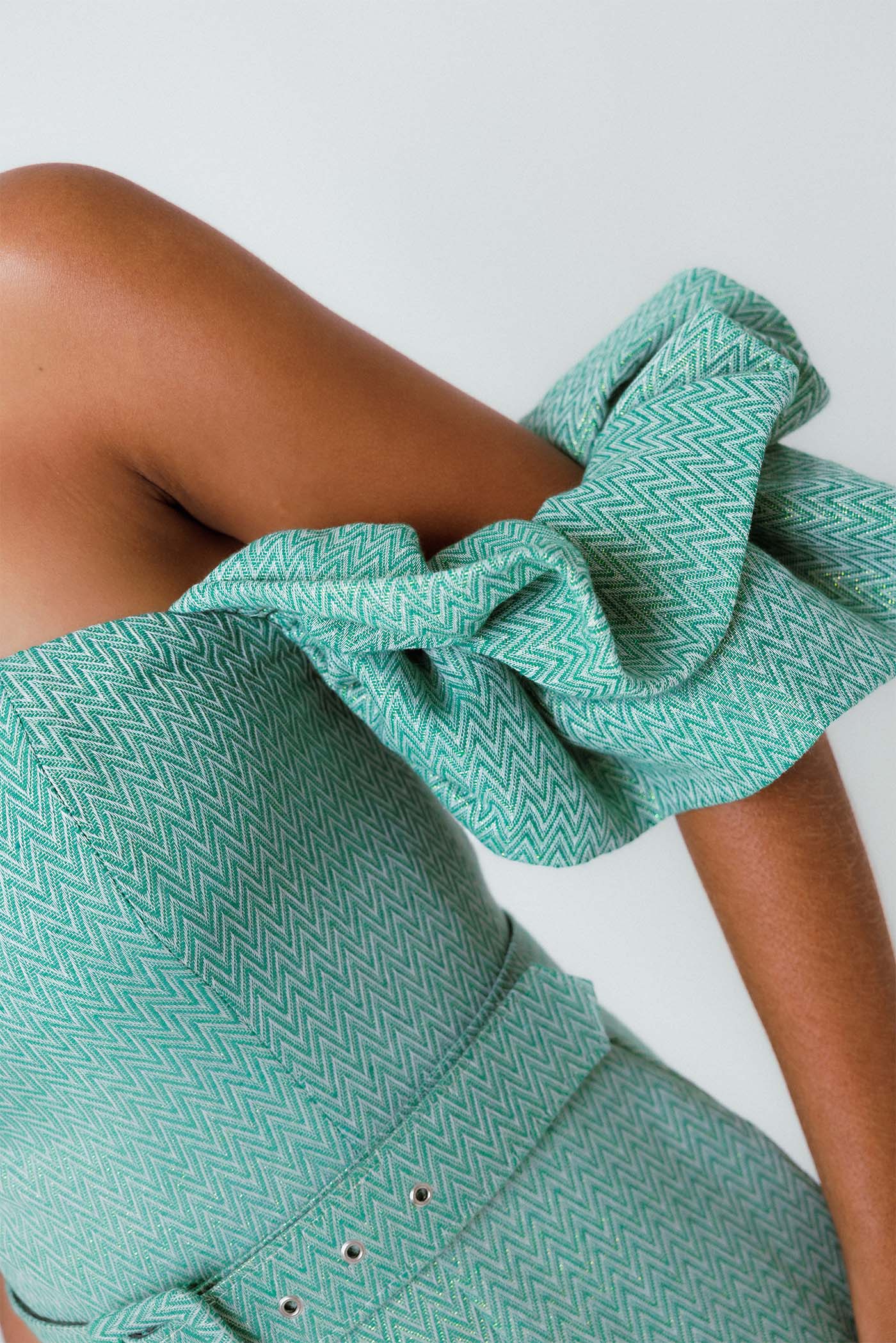 Vestido Midi com Cinto Jade