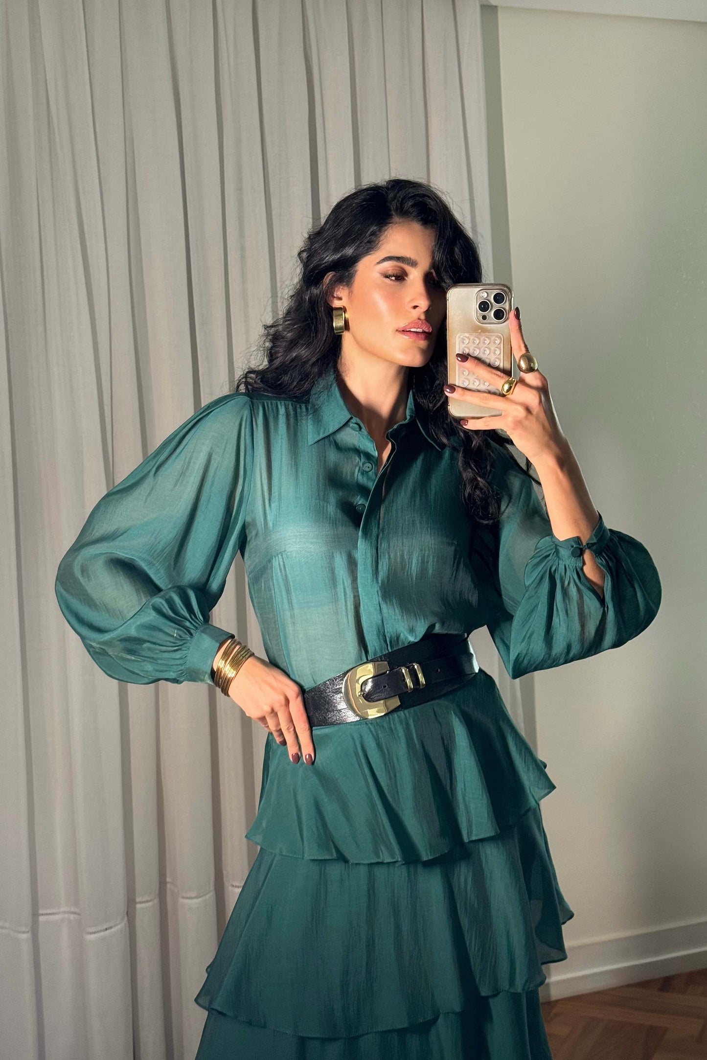 Camisa Manga Longa Brisa Verde