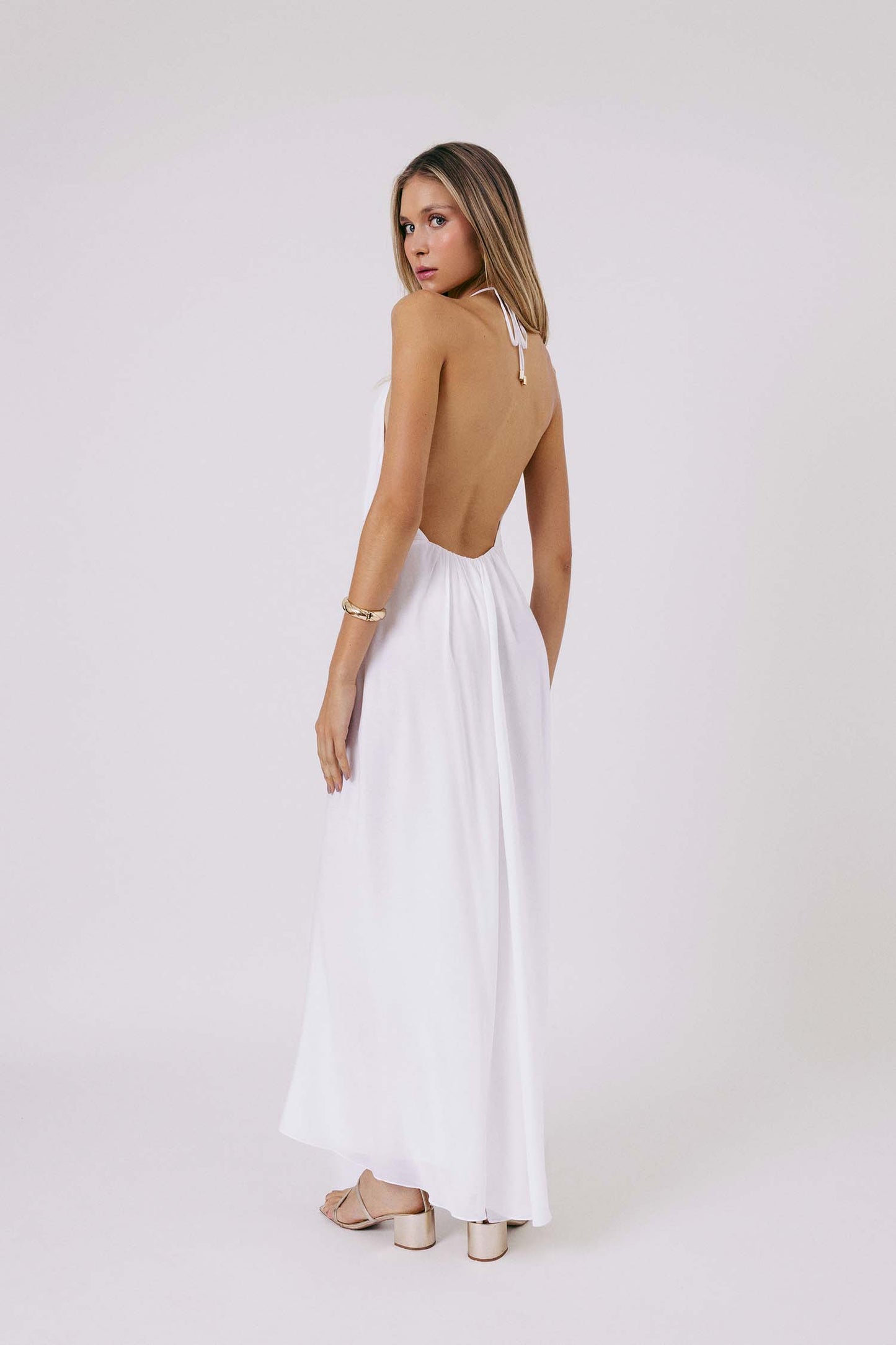 Vestido Longo Nó Gaia