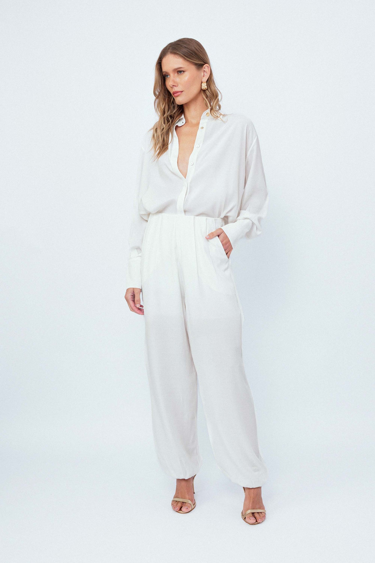 Calça Aladim Elástico Essencial Off