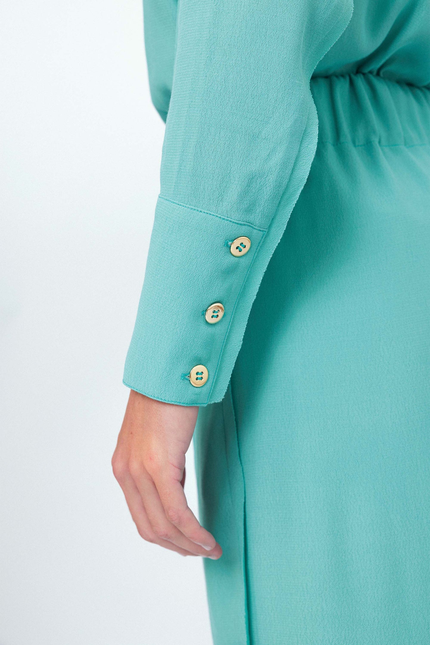 Camisa Manga Longa Essencial Azul