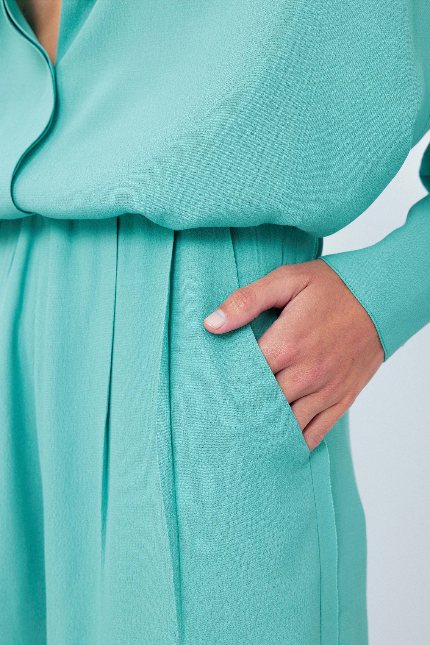 Calça Aladim Elástico Essencial Azul