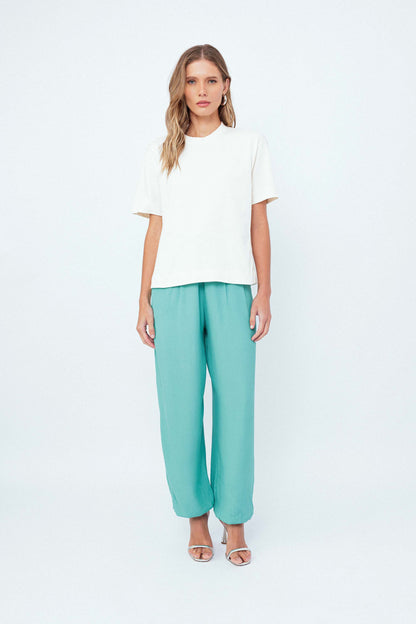 Calça Aladim Elástico Essencial Azul