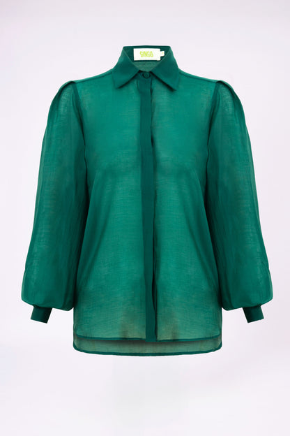 Camisa Manga Longa Brisa Verde