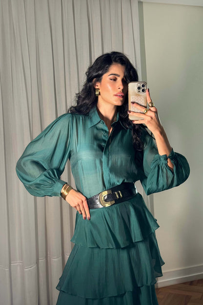 Camisa Manga Longa Brisa Verde