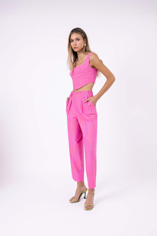 Top Cropped Alfaiataria Encanto